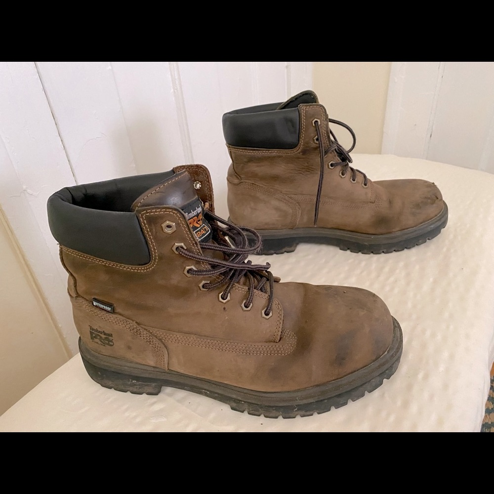 Timberland Pro waterproof steel toed size 13